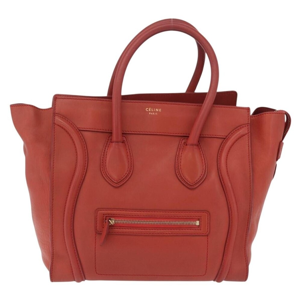 Celine Luggage Suede Mini